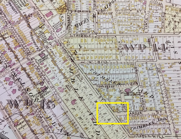 1908 Map