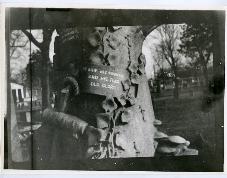 Grave of William Driver - the man that coined the name of the U.S. Flag "old glory" in 1831.