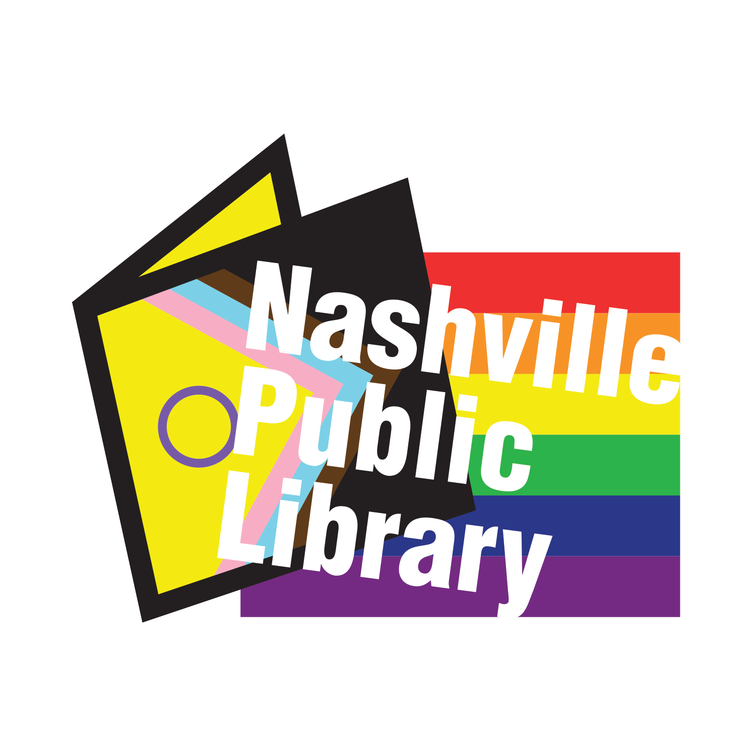 NPL Logo with Pride Flag colors