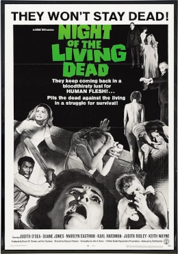 Night of the Living Dead movie cover