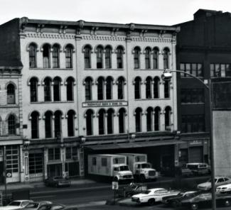View of the Nashville Sash and Door Co. on 2nd Ave, in 1978